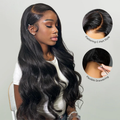 Body Wave 13X6 Full Frontal Wig Pre Plucked Top1Hair Skinlike Real HD Lace180%Density