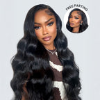 Body Wave 13X6 Full Frontal Wig Pre Plucked Top1Hair Skinlike Real HD Lace180%Density