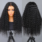 13X6 Water Wave Full Frontal Wig Pre Plucked Top1Hair Skinlike Real HD Lace180%Density