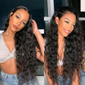 Loose Deep Wave 13x4 HD Lace 180% Density Full Frontal Wigs Pre-plucked Nature Hairline