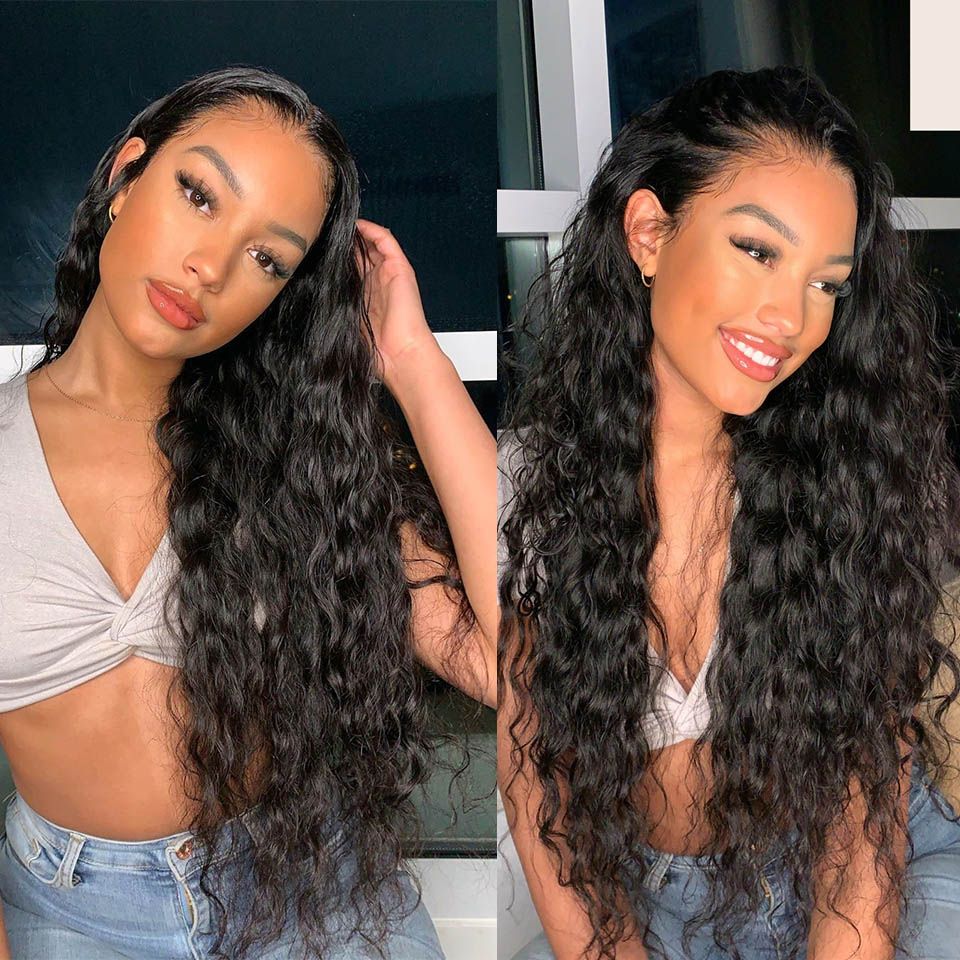 13X6 Loose Wave Full Frontal Wig Pre Plucked Top1Hair Skinlike Real HD Lace180%Density