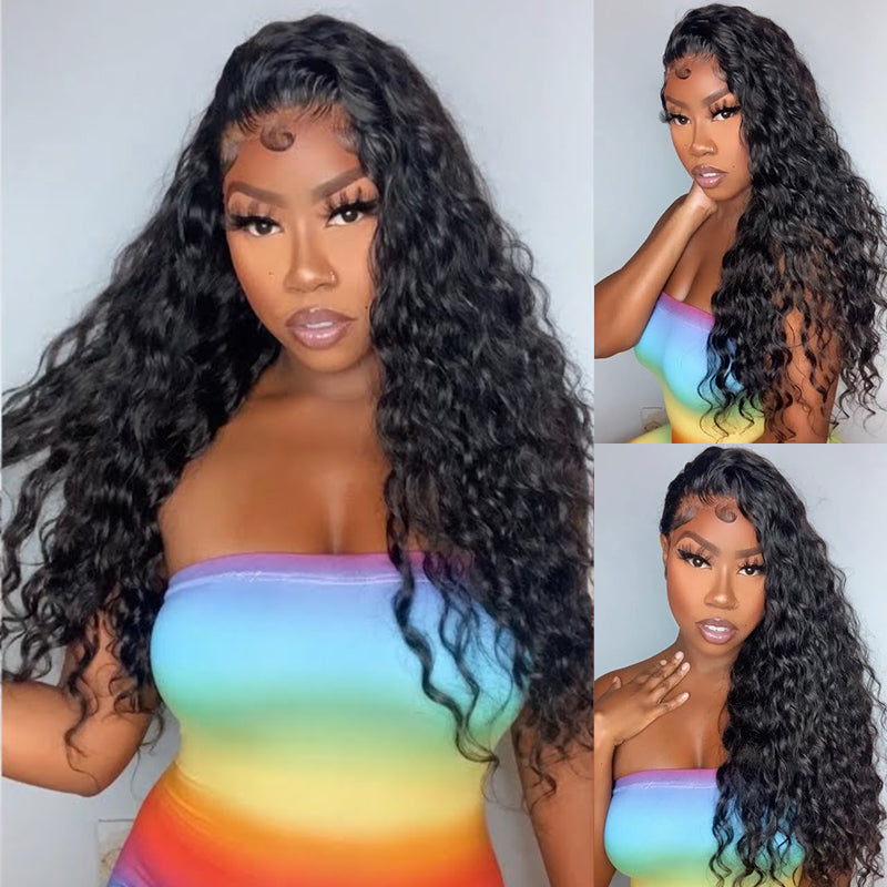 13X6 Loose Wave Full Frontal Wig Pre Plucked Top1Hair Skinlike Real HD Lace180%Density